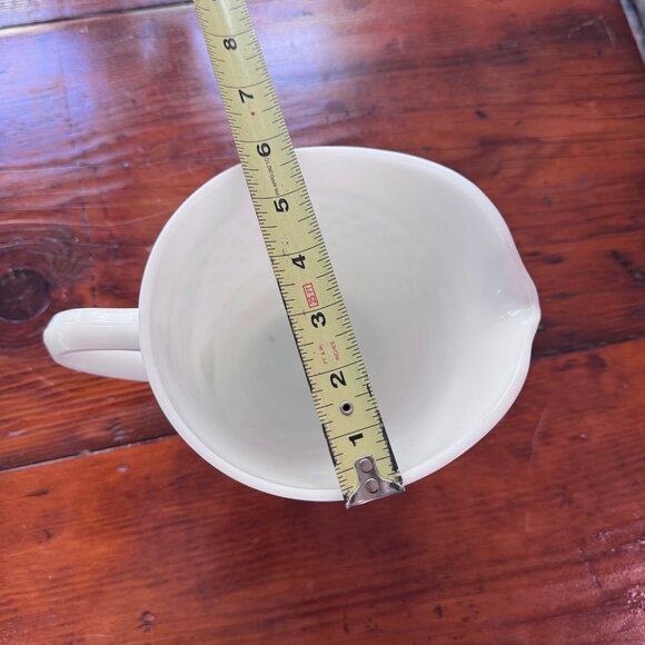 Vintage Anchor Hocking Hobnail Milk Glass Pitcher - Picture 2 of 8